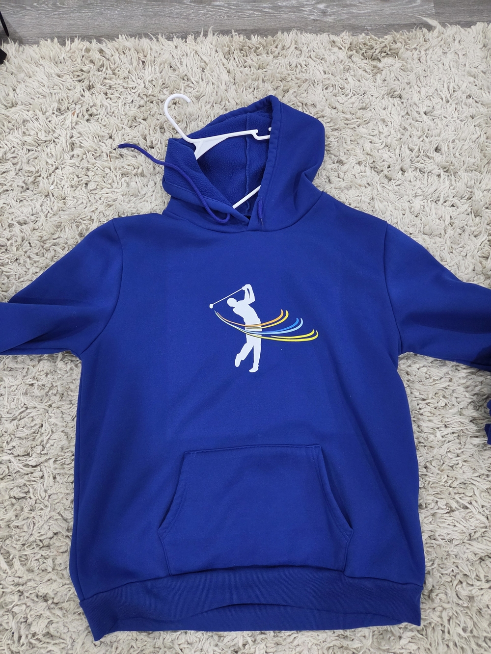 Blue Golf Hoodie